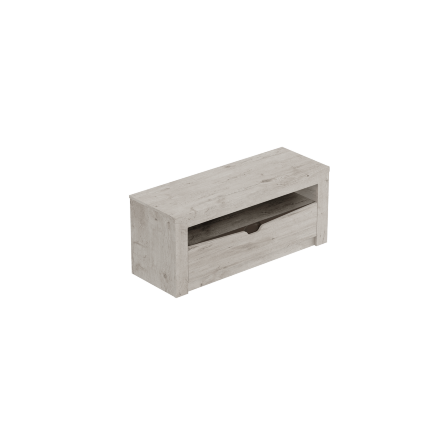 Тумба ТВ с ящиком Соренто, Дуб стирлинг 