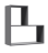 Навесная полка Гира ГН-1, Графит серый 