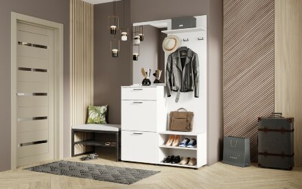 Прихожая Монтана, белый 