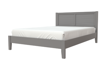 Кровать из массива Грация-3, антрацит 